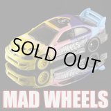 画像: MAD WHEELS (マッドホイール） 【"80's STYLE EK FERIO" HONDA CIVIS SI(カスタム完成品)】YELLOW-BLUE/RR（送料サービス適用外） 