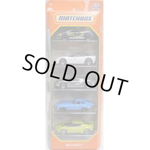 画像: 2021 MATCHBOX 5PACK 【MBX EXOTICS】Lamborghini Gallardo LP560-4/2009 Chevy Corvette ZR-1/2005 Ford GT/'61 Jaguar E-Type/2008 Lotus Evora