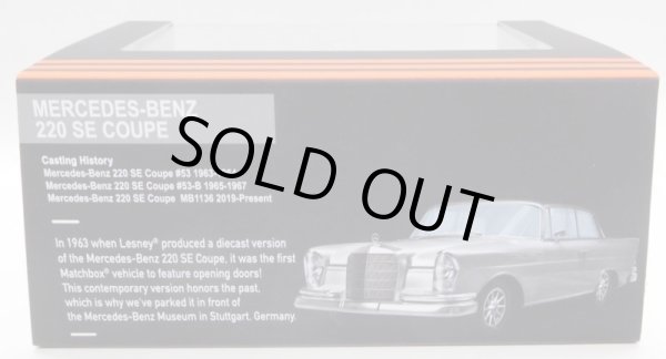 画像2: 2021 MATTEL CREATIONS EXCLUSIVE 【MERCEDES-BENZ 220 SE COUPE】 SILVER/RR
