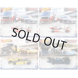 画像: 【送料無料】【仮予約】PRE-ORDER - HW CAR CULTURE - TEAM TRANSPORT 【Nアソート (4個入り）】'21 TOYOTA GR SUPRA(x2個)/CORVETTE C8.R/VOLKSWAGEN ID R(11月上旬入荷予定）