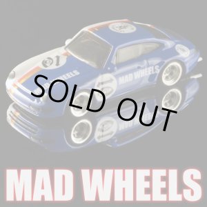 画像: MAD WHEELS (マッドホイール） 【"ROTHMANS-LIKE " '96 PORSCHE CARRERA (カスタム完成品)】WHITE-BLUE/RR（送料サービス適用外） 