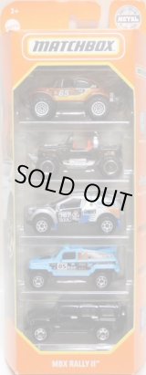 画像: 2021 MATCHBOX 5PACK 【MBX RALLY II】Volkswagen Beetle 4x4/2004 Jeep Hurricane Concept/Quick Sander/Ridge Raider/Hummer H3