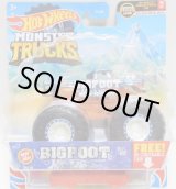 画像: 2021 HW MONSTER TRUCKS! 【BIGFOOT FIRESTONE】 RACE TEAM BLUE (includes RE-CRUSHABLE CAR)(予約不可）