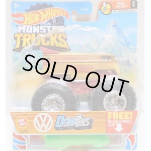 画像: 2021 HW MONSTER TRUCKS! 【VW DRAG BUS】 YELLOW-ORANGE (includes RE-CRUSHABLE CAR)(予約不可）