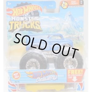 画像: 2021 HW MONSTER TRUCKS! 【HOT WHEELS DELIVERY(DAIRYDELIVERY)】 BLUE (includes RE-CRUSHABLE CAR)(予約不可）