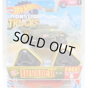 画像: 2021 HW MONSTER TRUCKS! 【INVADER】 OLIVE (includes RE-CRUSHABLE CAR)(予約不可）