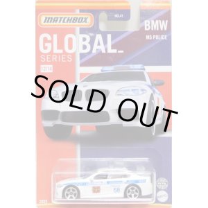 画像: 2021 MATCHBOX GLOBAL SERIES 【BMW M5 POLICE】WHITE (予約不可）