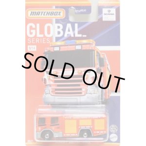 画像: 2021 MATCHBOX GLOBAL SERIES 【SCANIA P 360 FIRE TRUCK】RED (予約不可）