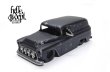 画像1: HELLS DEPT 2021 - COVA MANUFACTURING FACTORY 【'55 CHEVY PANEL "BULLET HOLES" with SKULL DRIVER (カスタム完成品）】FLAT BLACK/RR （送料サービス適用外）