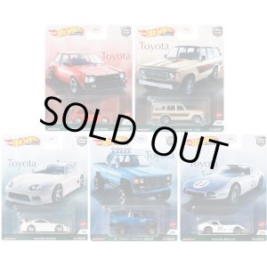 画像: 2021 HW CAR CULTURE 【Hアソート TOYOTA (5種セット）】'81 TOYOTA STARLET KP61/TOYOTA LANDCRUISER FJ60/TOYOTA SUPRA/'87 TOYOTA PICKUP TRUCK/TOYOTA 2000 GT