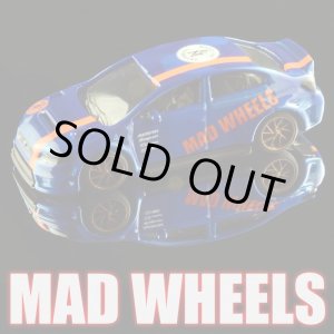 画像: MAD WHEELS (マッドホイール） 【"Blue-CAMO 16WRX sti" 2019 SUBARU WRX STI (カスタム完成品)】BLUE-NEON RED/RR（送料サービス適用外） 