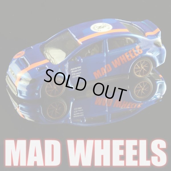 画像1: MAD WHEELS (マッドホイール） 【"Blue-CAMO 16WRX sti" 2019 SUBARU WRX STI (カスタム完成品)】BLUE-NEON RED/RR（送料サービス適用外） 