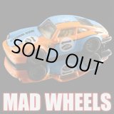 画像: MAD WHEELS (マッドホイール） 【"GULF-like 964" PORSCHE 964 (カスタム完成品)】LT.BLUE-ORANGE/RR（送料サービス適用外） 