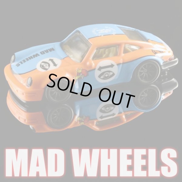 画像1: MAD WHEELS (マッドホイール） 【"GULF-like 964" PORSCHE 964 (カスタム完成品)】LT.BLUE-ORANGE/RR（送料サービス適用外） 