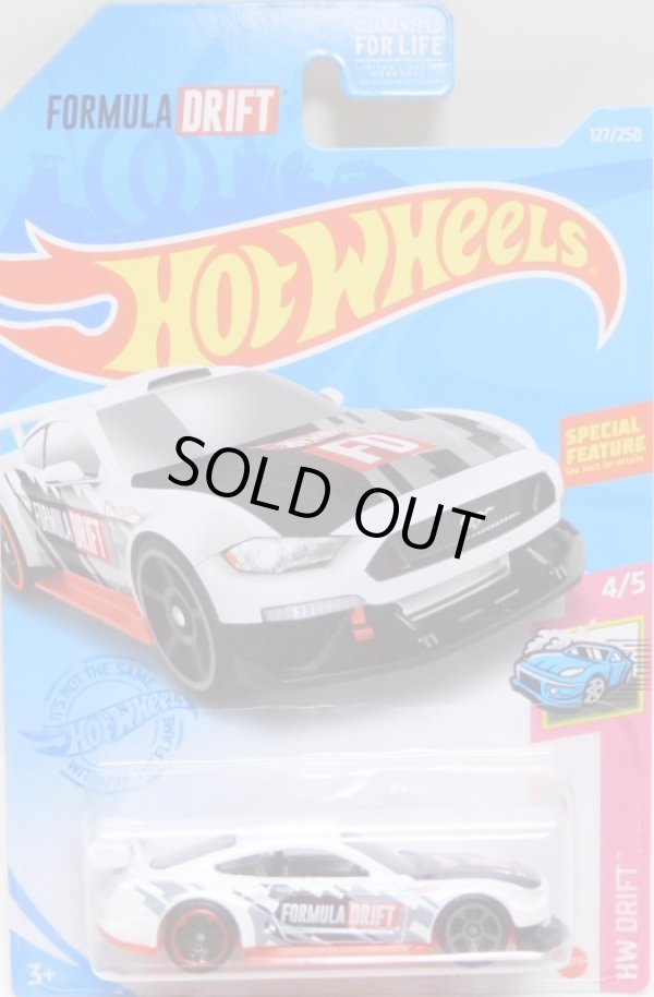 画像1: 2021 KROGER EXCLUSIVE 【CUSTOM '18 FORD MUSTANG GT (FORMULA DRIFT)】WHITE/MC5(予約不可）