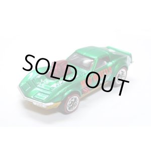 画像: MAD WHEELS (マッドホイール） 【"HOLIDAY EDITION" '68 CORVETTE GAS MONKY GARAGE (カスタム完成品）】GREEN/RR （送料サービス適用外） 