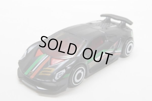 画像1: 2021 WALMART EXCLUSIVE MYSTERY SERIES2 【LAMBORGHINI SESTO ELEMENTO】 FLAT BLACK/DD(CHASE) (予約不可）