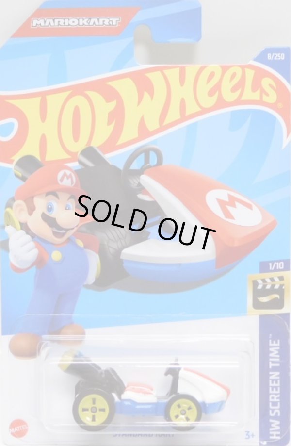 画像1: 【"MARIO KART" STANDARD KART】WHITE-RED-BLUE/MK4