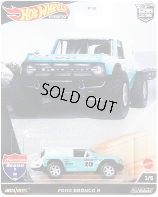 画像1: 2022 HW CAR CULTURE "AMERICAN SCENE" 【FORD BRONCO R】MINT/RR