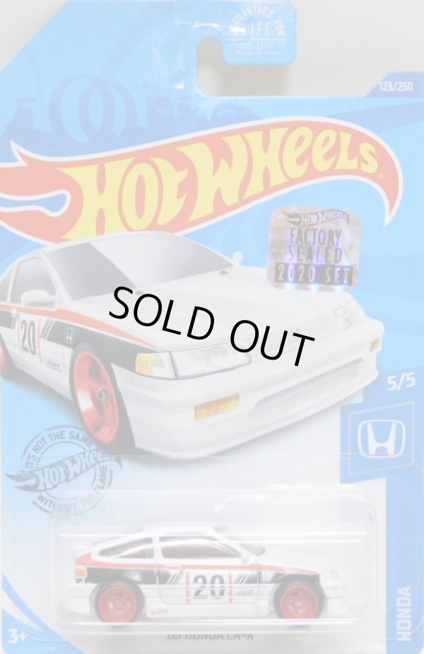 画像1: 2020 SUPER TREASURE HUNTS 【'88 HONDA CR-X】SPEC.WHITE/RR