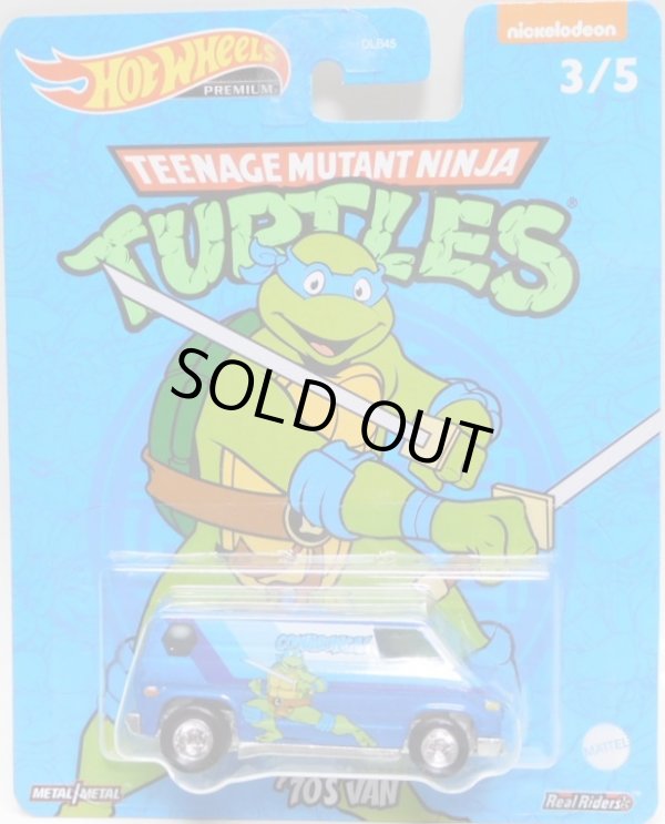 画像1: 【US版】2022 POP CULTURE "TEENAGE MUTANT NINJA TURTLES" 【'70s VAN】 BLUE/RR予約不可）