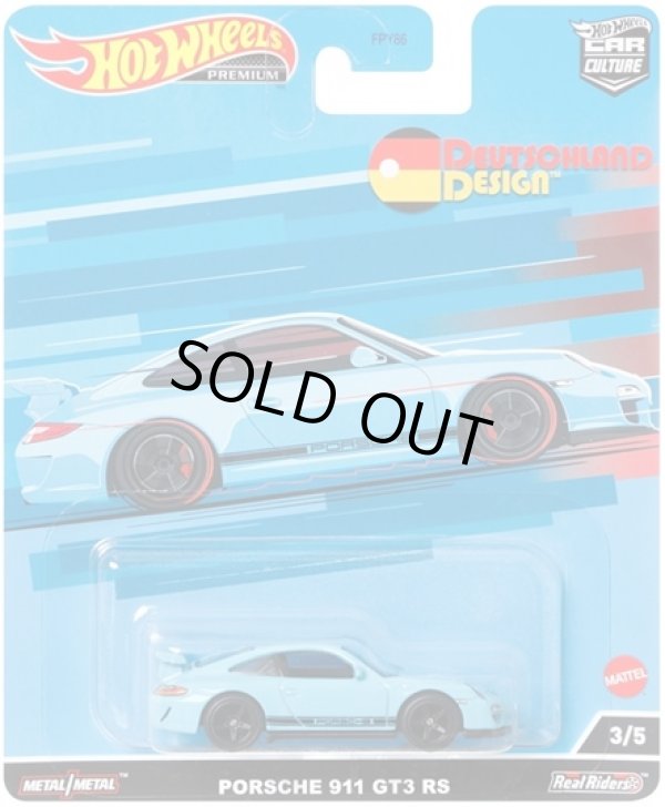 画像1: 2022 HW CAR CULTURE "DEUTSCHLAND DESIGN" 【PORSCHE 911 GT3 RS】LT.BLUE/RR