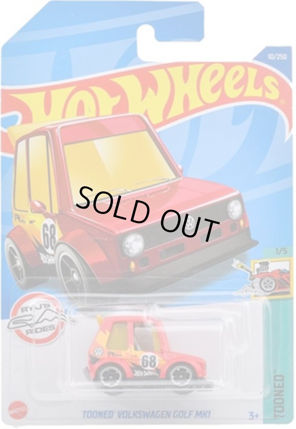 画像1: 【トューンド フォルクスワーゲン ゴルフ MK1 (国内流通版/裏面日本語)】RED