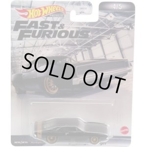 画像: 【仮予約】PRE-ORDER -  2022 RETRO ENTERTAINMENT "FAST & FURIOUS" 【'68 DODGE CHARGER】FLAT BLACK/RR (6月中旬入荷予定）