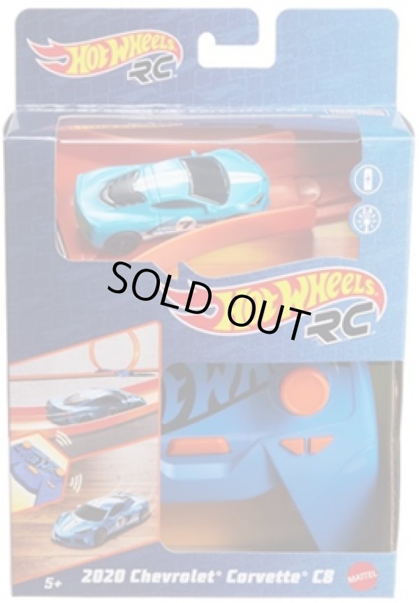 画像1: 2022 HOT WHEELS RC 【2020 シボレー コルベット C8】 LT.BLUE
