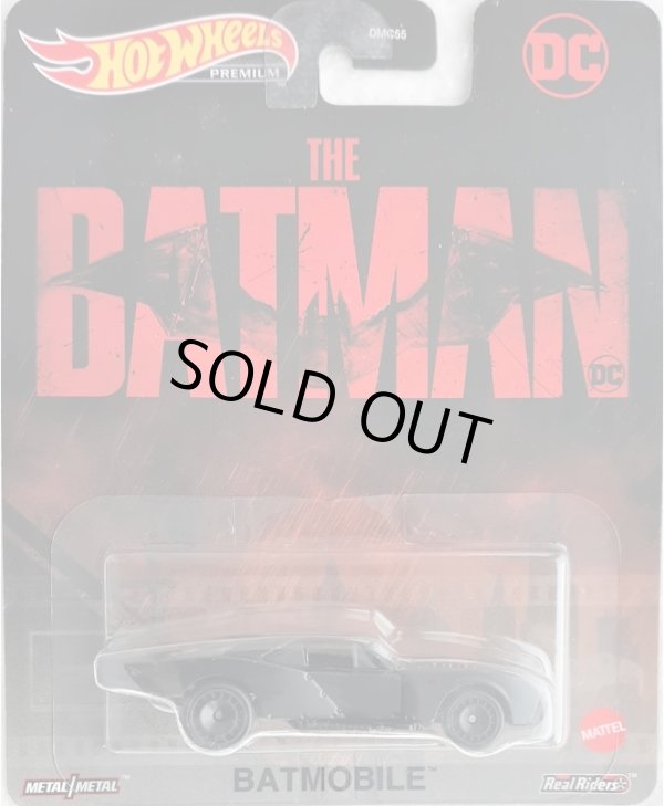 画像1: 2022 RETRO ENTERTAINMENT 【"THE BATMAN" BATMOBILE】FLAT BLACK/RR