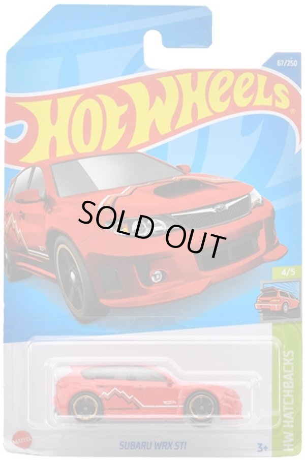 画像1: 【スバル WRX STI (国内流通版/裏面日本語)】RED