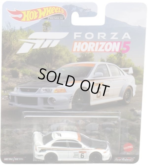 画像1: 2022 RETRO ENTERTAINMENT 【"FORZA HORIZON" MITSUBISHI LANCER EVOLUTION VI】WHITE/RR