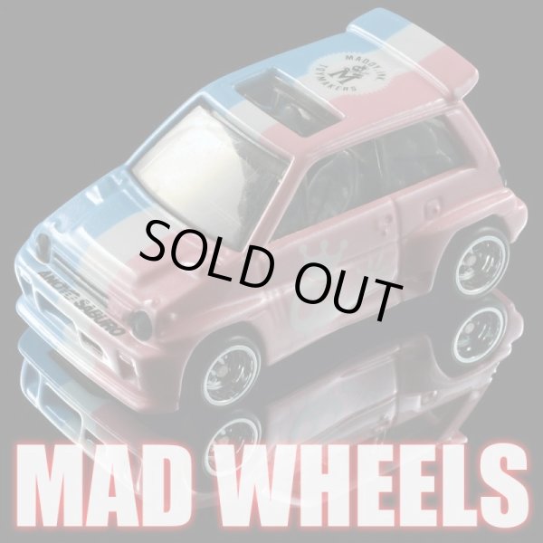 画像1: MAD WHEELS (マッドホイール） 【"Courrèges CITY" 85 HONDA CITY TURBO II (カスタム完成品）】 PINK-WHITE-LT.BLUE/RR （送料サービス適用外） 