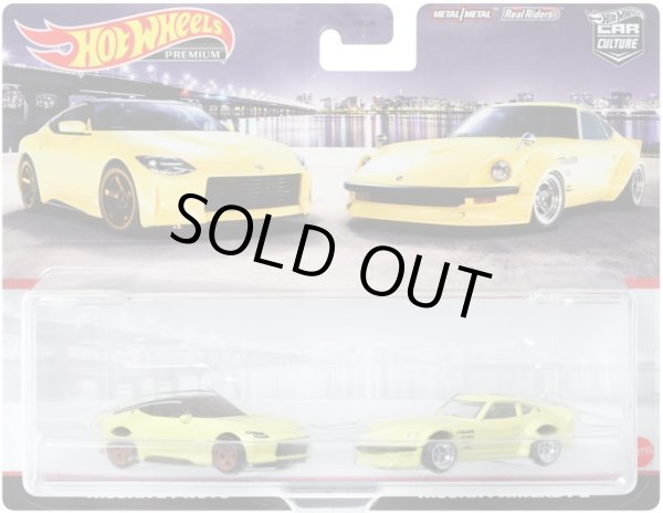 画像1: 2022 HW CAR CULTURE "PREMIUM 2PACK" 【日産 Z プロト / 日産 フェアレディ Z】YELLOW/RR