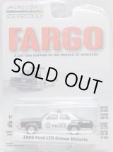 画像: 2022 GREENLIGHT HOLLYWOOD SERIES 35 【1986 FORD LTD CROWN VICTORIA】BLACK-WHITE(FARGO) 