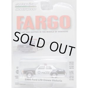 画像: 2022 GREENLIGHT HOLLYWOOD SERIES 35 【1986 FORD LTD CROWN VICTORIA】BLACK-WHITE(FARGO) 