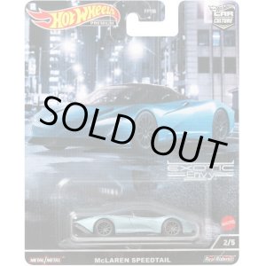 画像: 【仮予約】PRE-ORDER - 2022 HW CAR CULTURE "EXOTIV ENVY" 【McLAREN SPEEDTAIL】SILVERBLUE/RR(9月末入荷予定）