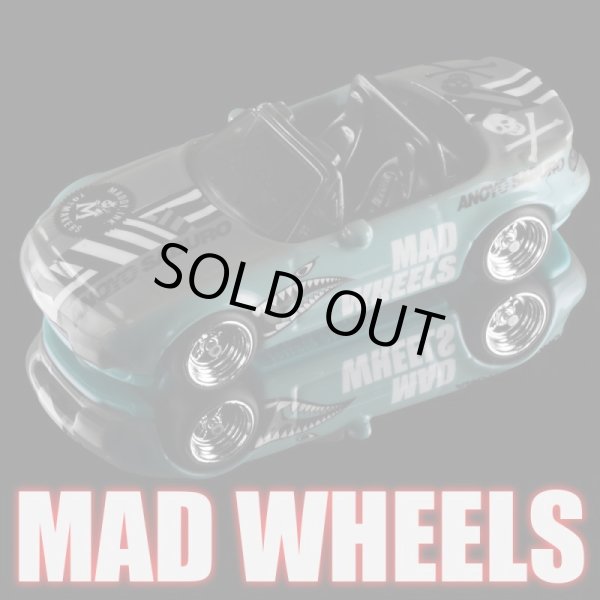 画像1: MAD WHEELS (マッドホイール） 【"Sharkmouth NA" '91 MAZDA MX-5 MIATA (カスタム完成品）】 BLUEGREEN-GRAY/RR （送料サービス適用外） 