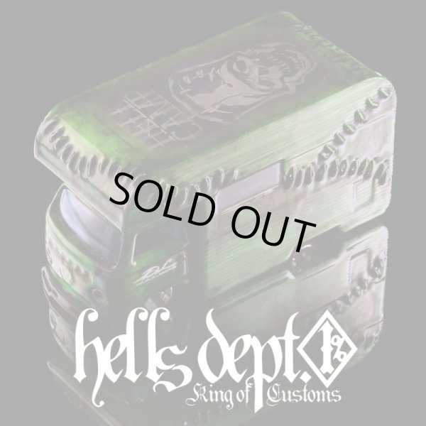 画像1: HELLS DEPT 2022 - DOUBLE LOSER[S] 【"FARNKEN HELLCAMP" VOLKSWAGEN T2 PICKUP HELLCAMP (カスタム完成品）】GREEN/RR （送料サービス適用外）