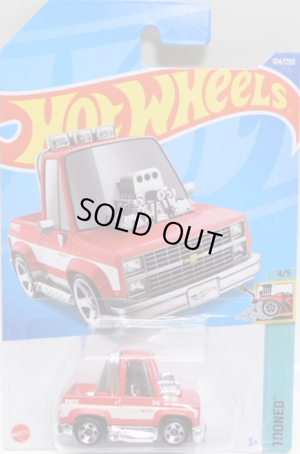 画像1: 【TOON'D '83 CHEVY SILVERADO】RED/5SP (NEW CAST)