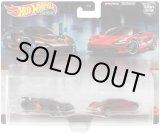 画像: 2022 HW CAR CULTURE "PREMIUM 2PACK" 【マクラーレンセナ / マクラーレン 720S】BLACK-RED/RR