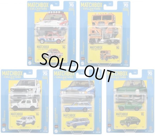 画像1: 【仮予約】PRE-ORDER - 2023 MATCHBOX COLLECTORS　【"R"アソート 8個入り】'70 ダットサン 510 ラリー/1979 フレイトライナー FLT(x2)/2016 ランドローバー LR4(x2)/1965 フォルクスワーゲン タイプ３ ファストバック/1980 メルセデス・ベンツ W123 ワゴン(x2) (2月下旬入荷予定）