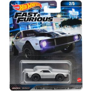 画像: 2023 HW FAST & FURIOUS (ワイルド・スピード) 【1967 CHEVY CAMARO OFFROAD】 FLAT LT.GRAY/RR