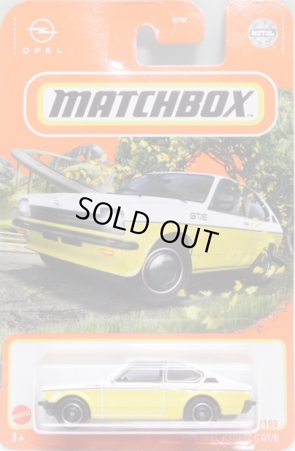 画像1: 2022 【1975 OPEL KADETT GT/E】WHITE-YELLOW (NEW CAST)