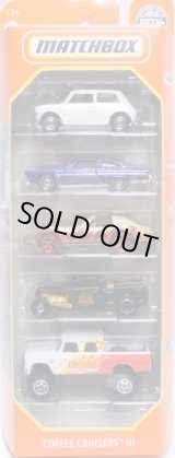 画像: 2022 MATCHBOX 5PACK 【COFFEE CRUISERS III】1964 Austin Mini Cooper/1975 Chevy Caprice/Corvette T-Top/'35 Ford Pickup/1968 Dodge D200