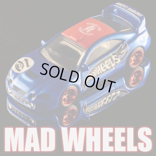 画像1: 【予約】PRE-ORDER - MAD WHEELS (マッドホイール） 【"TRICOLOR" TOYOTA CELICA (カスタム完成品）】 BLUE/RR (送料サービス適用外) (2月中旬入荷予定)