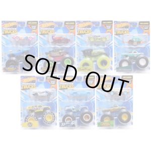 画像: 【US版】 2023 HW MONSTER TRUCKS DUO!  【"INCLUDED DIE-CAST CAR!" Lアソート (8個入り）】(お取り置き不可）