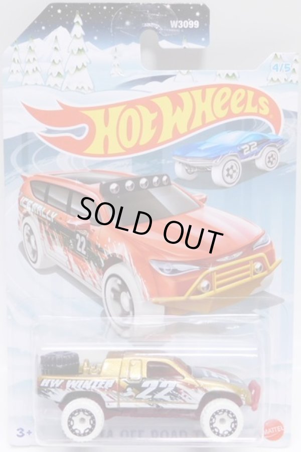 画像1: 【US版】2022 HOLIDAY HOT RODS【TOYOTA OFF-ROAD TRUCK】 GOLD/BLOR(予約不可)