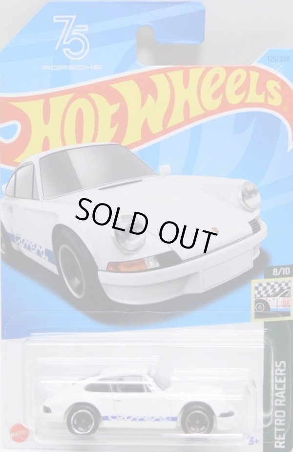 画像1: 【PORSCHE 911 CARRERA RS 2.7】WHITE/RSW (NEW CAST)