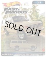 画像: 2023 HW FAST & FURIOUS (ワイルド・スピード) 【TOYOTA LAND CRUISER FJ60】BEIGE/RR
